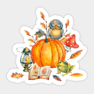 Whimsical Halloween Sticker